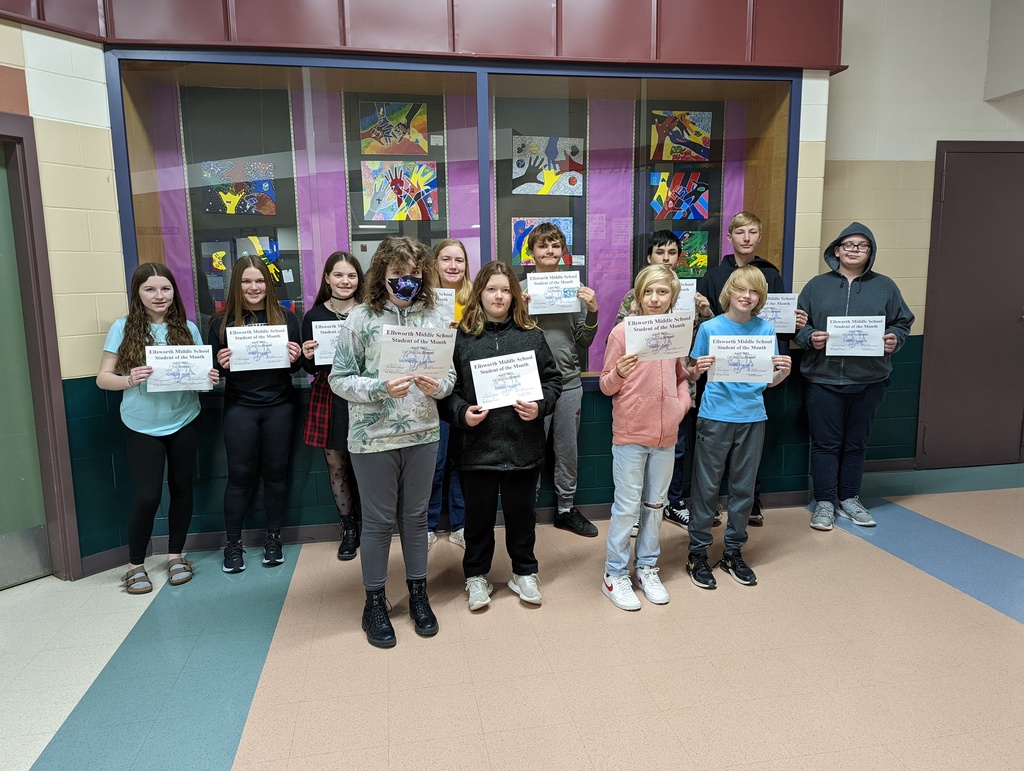 EMS April students of the month for honesty
