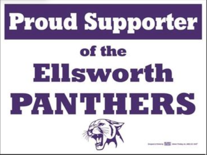 The school year has started! Let’s show our support to the students of the Ellsworth Community School District! Get your yard sign today!! They work great in the windows of your businesses, also!! Comment here or message me to make arrangements to get your sign!