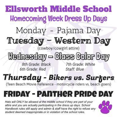 EMS Dress up Days