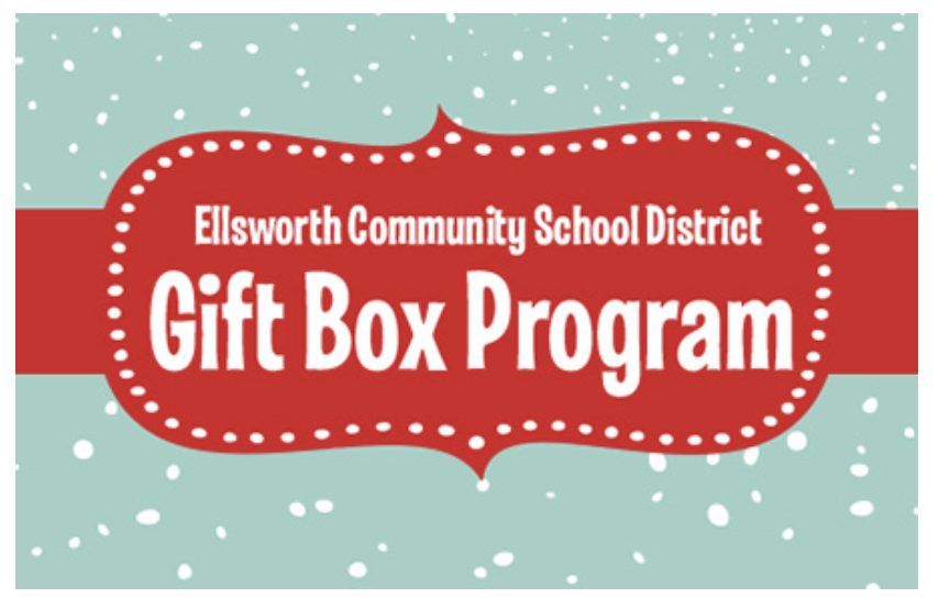 It's that time of year and we are looking for sponsors for our ECSD Gift Box Program. If you and your family, school club, church or an organization you are part of are willing to be a sponsor please return a sponsorship form. We already have 25 plus families who have applied, and we usually serve 70-80 families. More details can be found on our website. https://www.ellsworth.k12.wi.us/page/gift-box-program