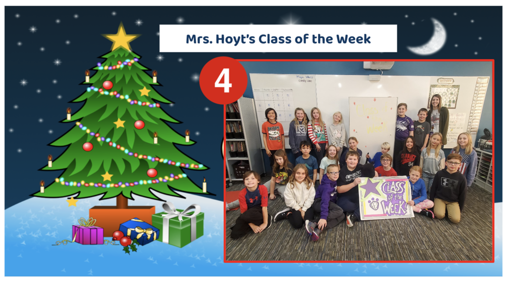 Mrs. Hoyt’s Class of the Week