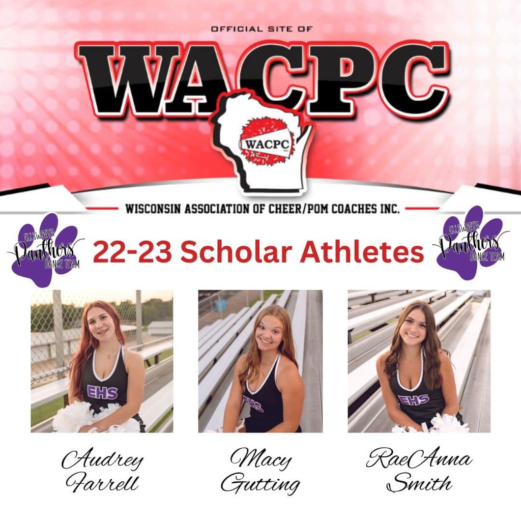 Congratulations to our WACPC Scholar Athletes of 2022-2023! •Audrey Farrell• •Macy Gutting• •RaeAnna Smith• We are so proud of each of you for this amazing accomplishment!!